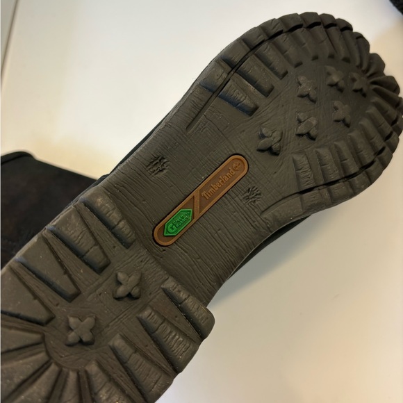 Timberland Women's Black Leather Harness Moto Boots size 8 - Picture 8 of 9